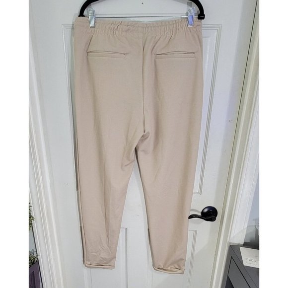 Denim Flower Ricky Singh Women's Beige Drawstring Waist Pull On Pants‎ Size XL - Picture 4 of 8